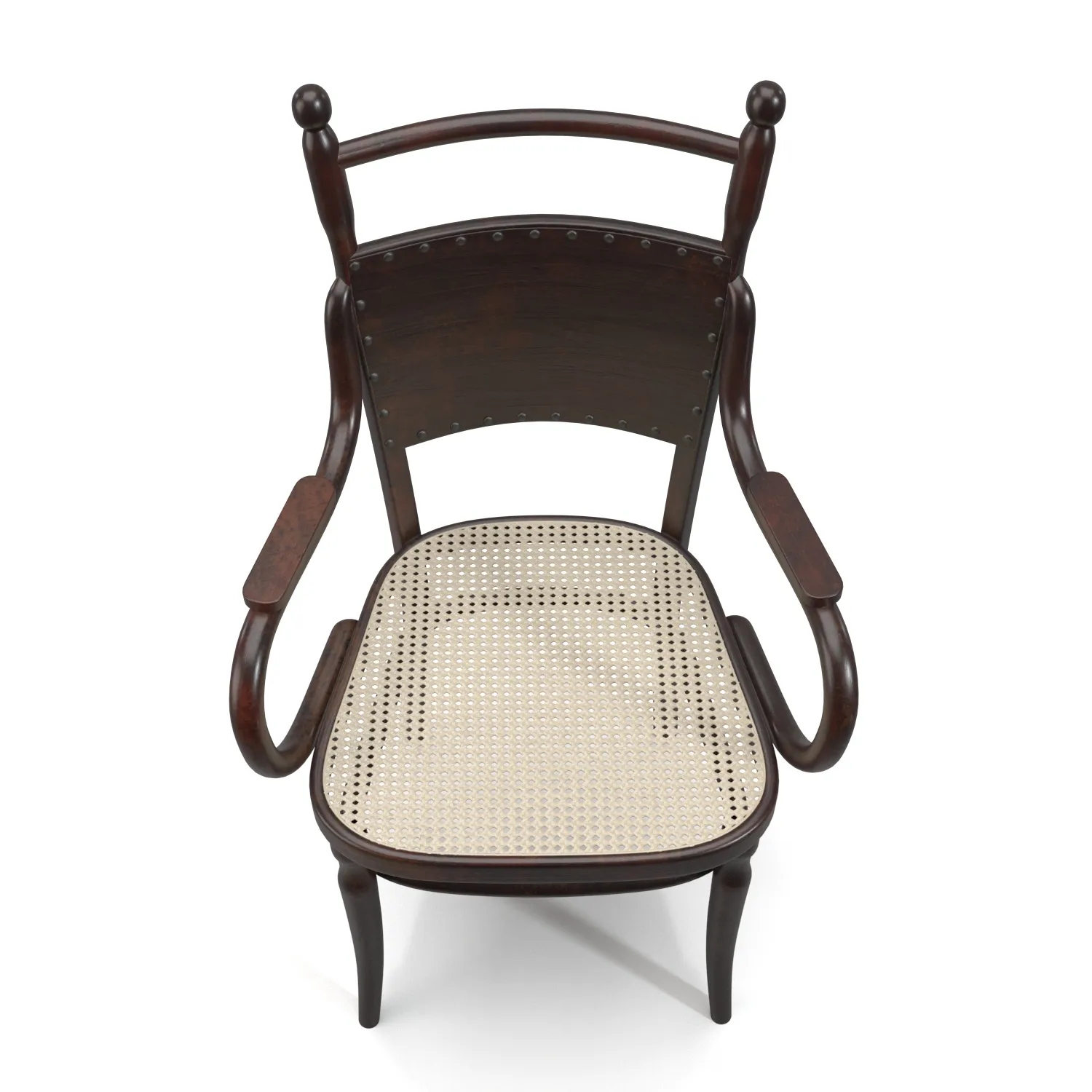 Thonet Dining Chair PBR 3D Model_03